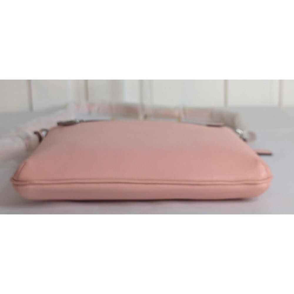 COACH Women's Rowan File Bag in Crossgrain Leather (Light Pink) NWT - Picture 9 of 10